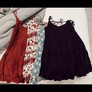 Brandy Melville Set of 4 dresses